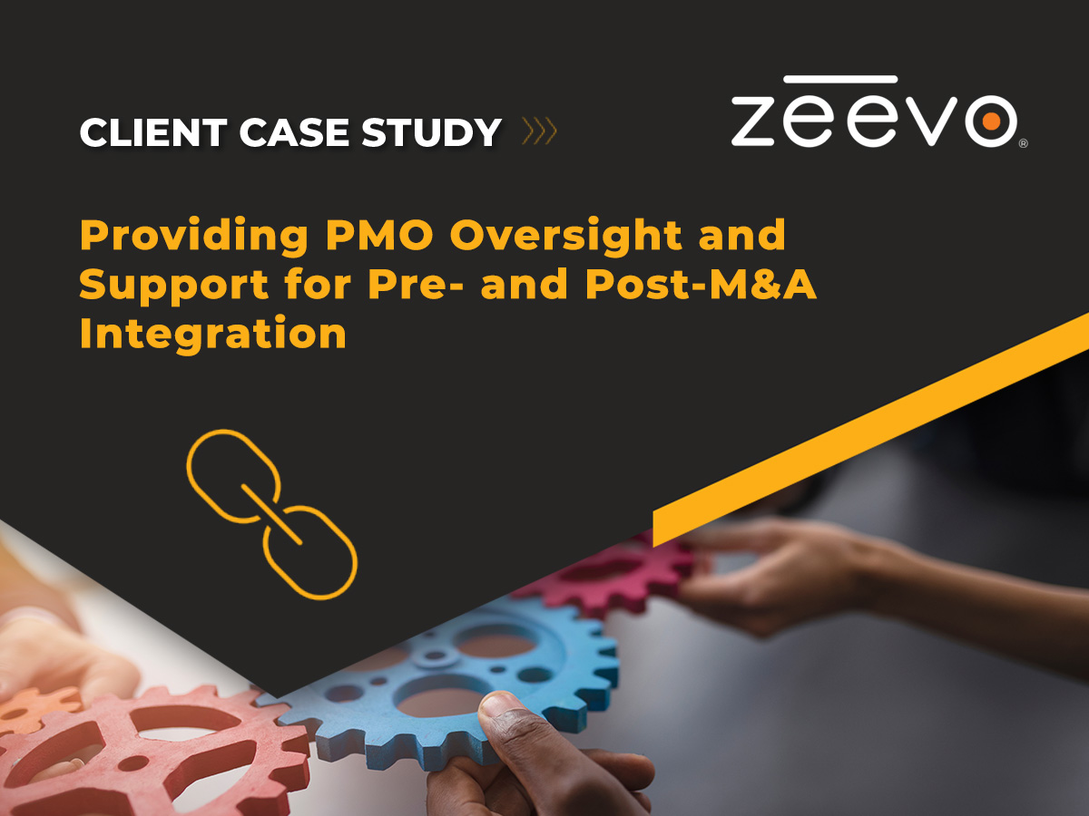 Providing PMO Oversight and Support for Pre- and Post-M&A Integration 