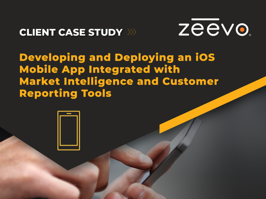 Developing and Deploying an iOS Mobile App Integrated with Market Intelligence and Customer Reporting Tools