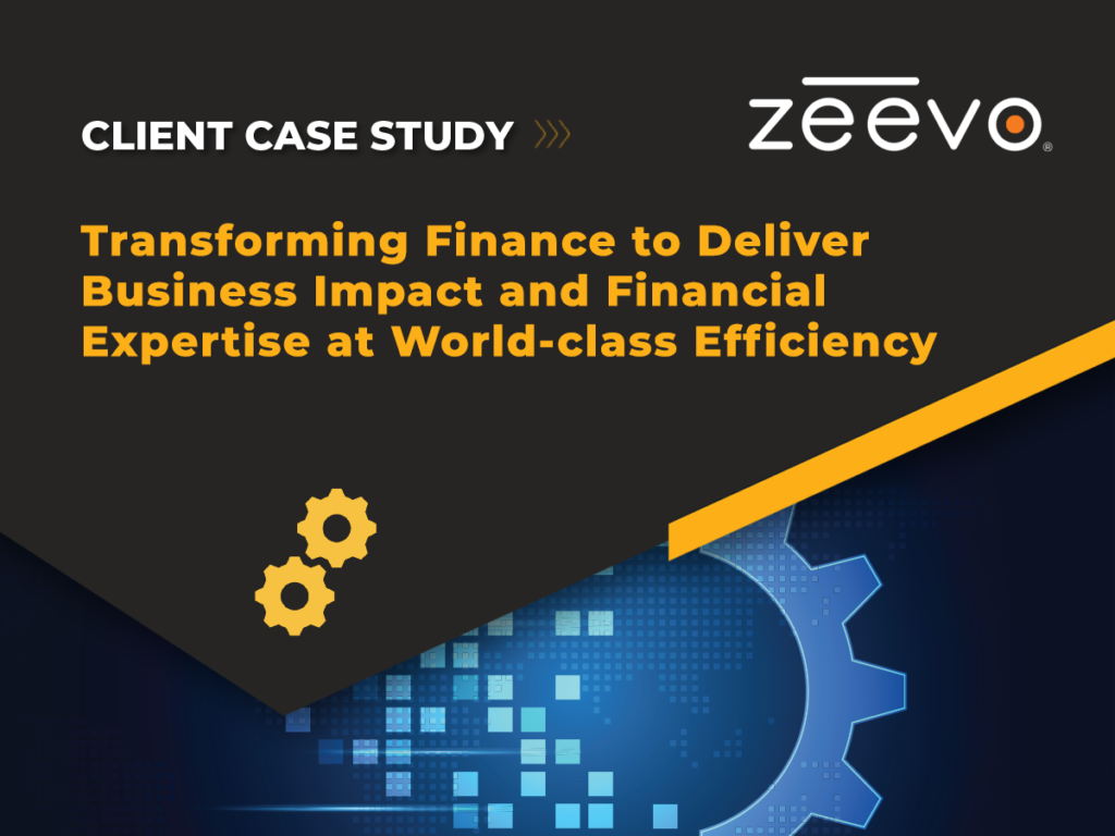 Transforming Finance to Deliver Business Impact and Financial Expertise at World-class Efficiency